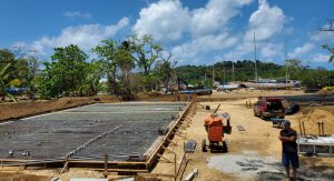 Seasteading in Panama: construction site